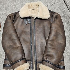 Brown B3 Shearling Jacket